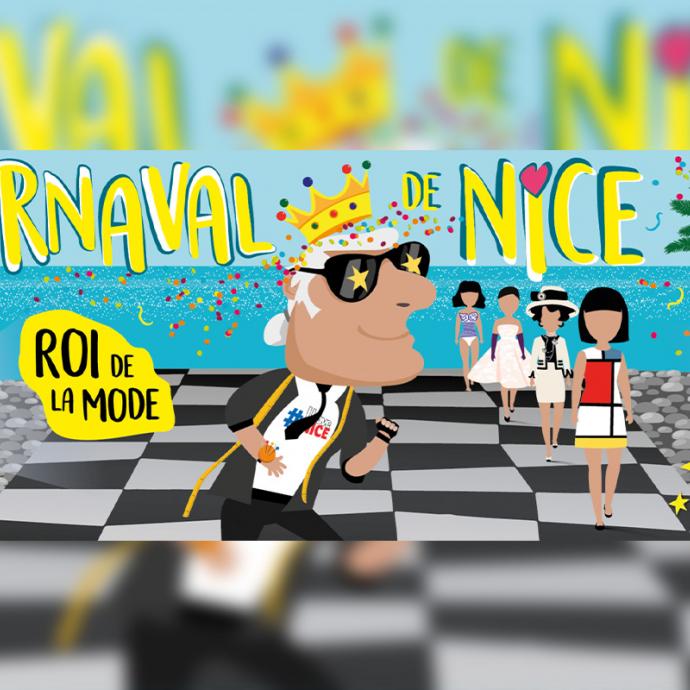 Carnaval de Nice 2020 « Roi de la Mode »