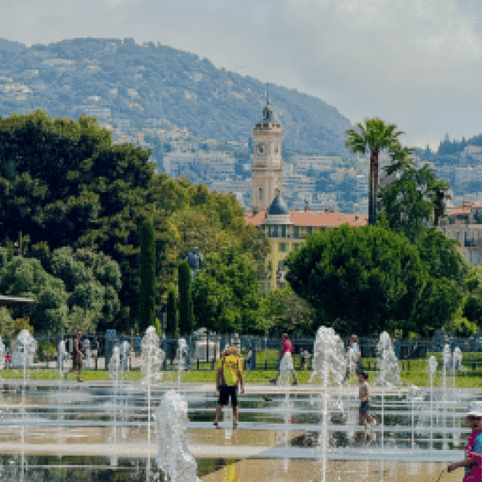 Promenade du Paillon in Nice