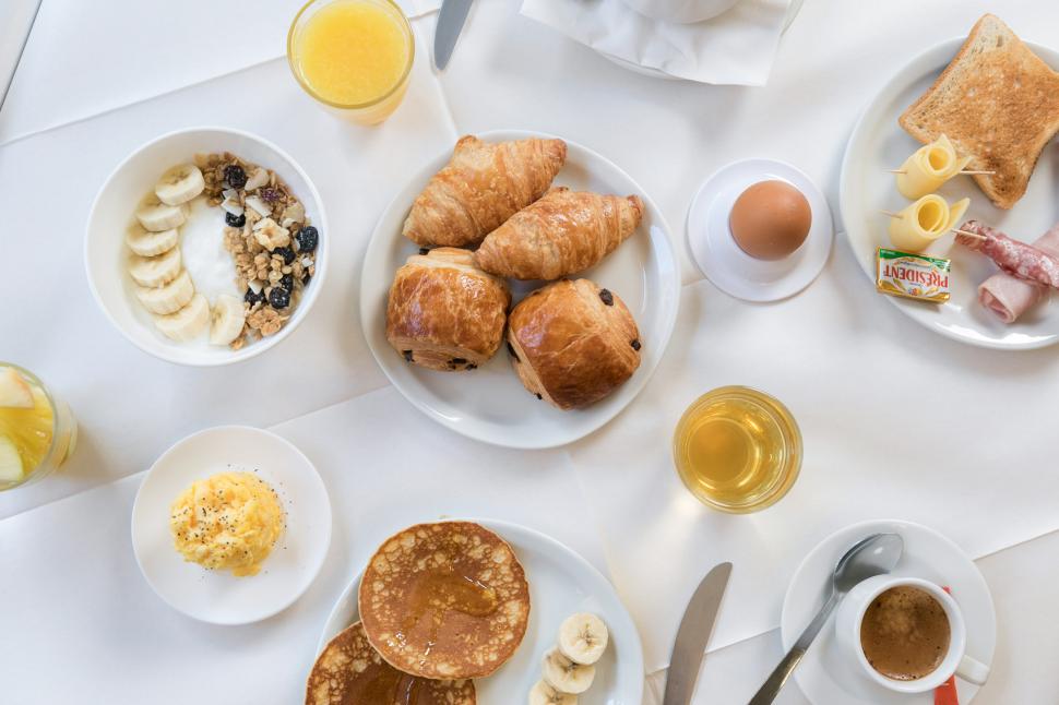 Hotel Locarno Nice - petit déjeuner