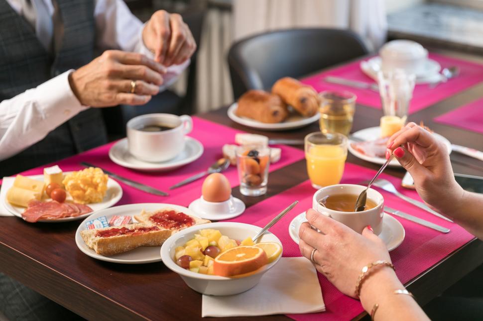 Hotel Locarno Nice - petit déjeuner